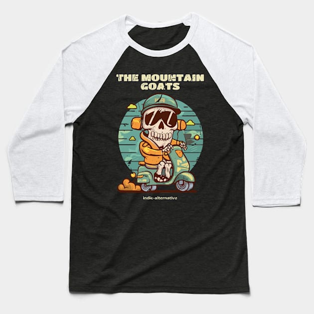 the mountain goats Baseball T-Shirt by mid century icons